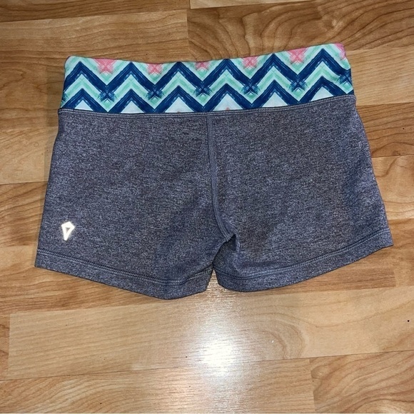 Kid's Ivivva Grey Athletic Shorts - Picture 6 of 7
